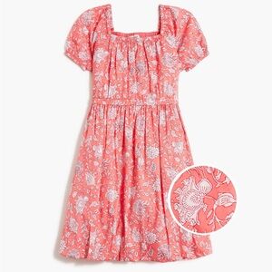 Crewcuts Coral Floral Kids Dress